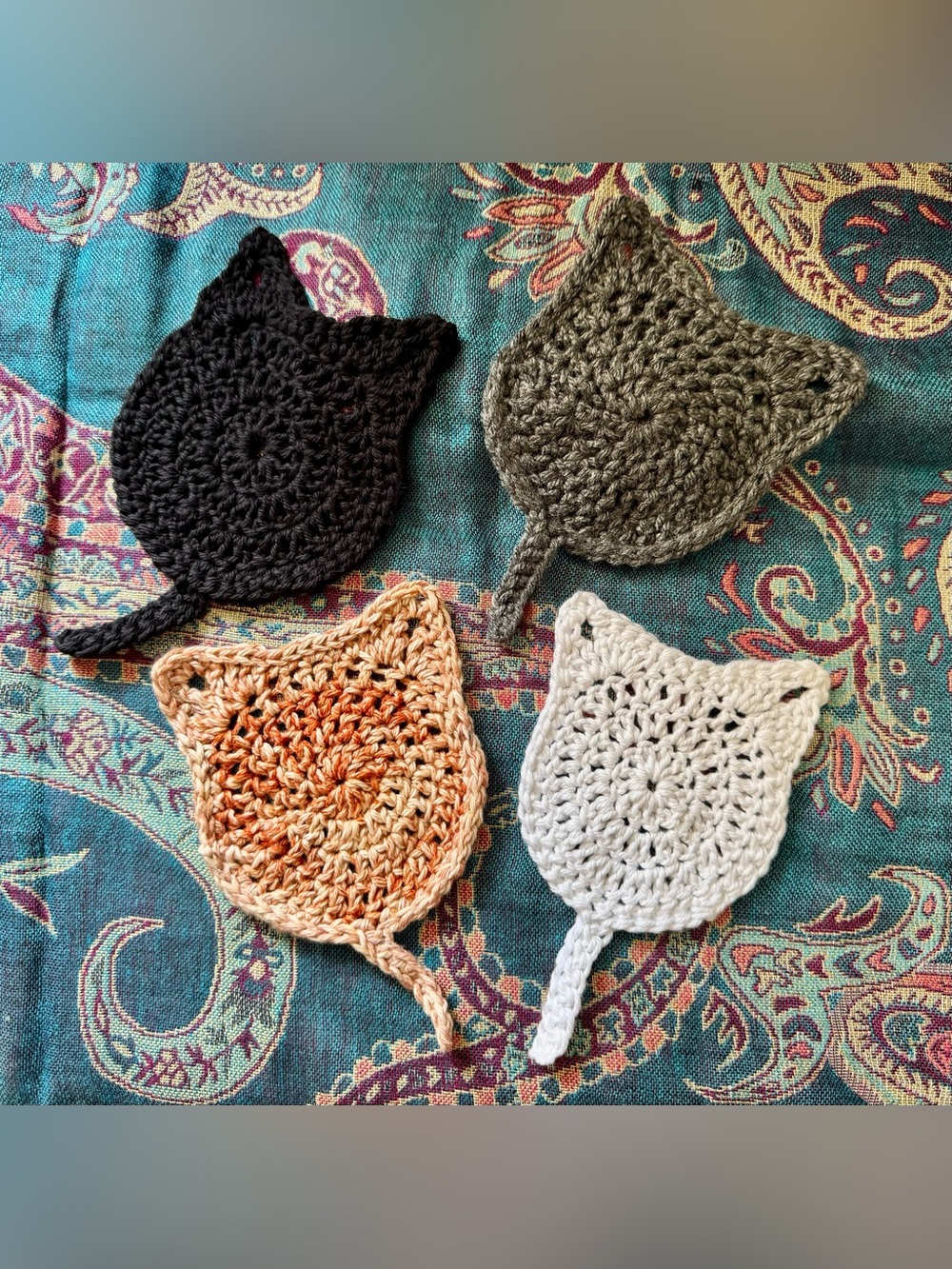 Cozy Cat Coasters: Crochet
